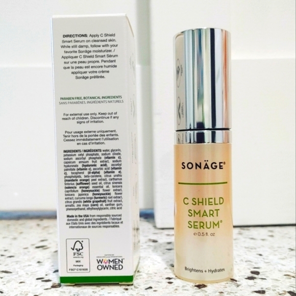 Sonage C Shield Smart Serum Blue Light Filter Brightens & Hydrates 15ml - Picture 2 of 4